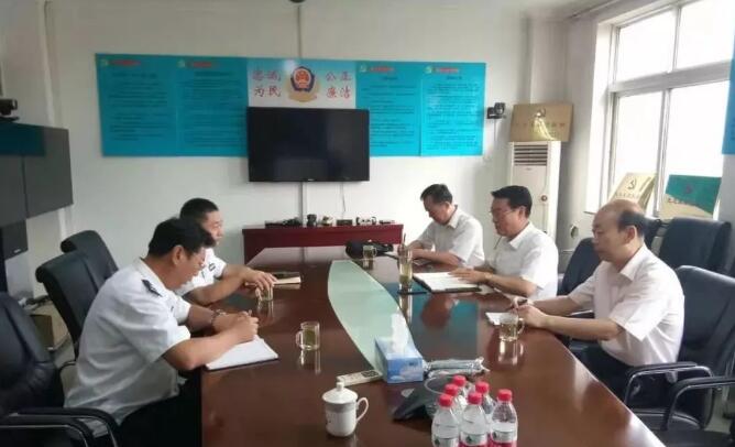 北京市保安服務總公司領導到大興分公司調研指導工作